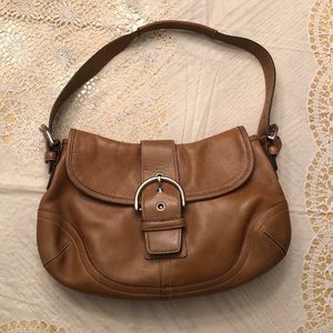 Classic Leather Coach bag